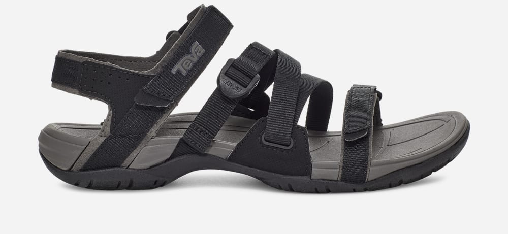 Sandalias Teva Ascona Sport WEB Mujer Negros | México-6490