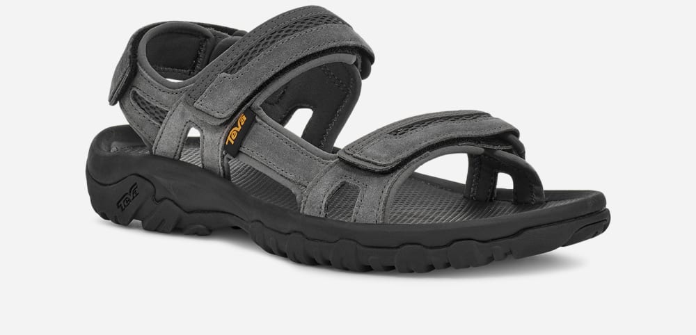 Sandalias Teva Hudson Hombre Grises Oscuro | México-5134