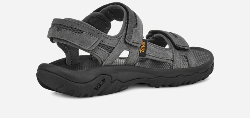 Sandalias Teva Hudson Hombre Grises Oscuro | México-5134