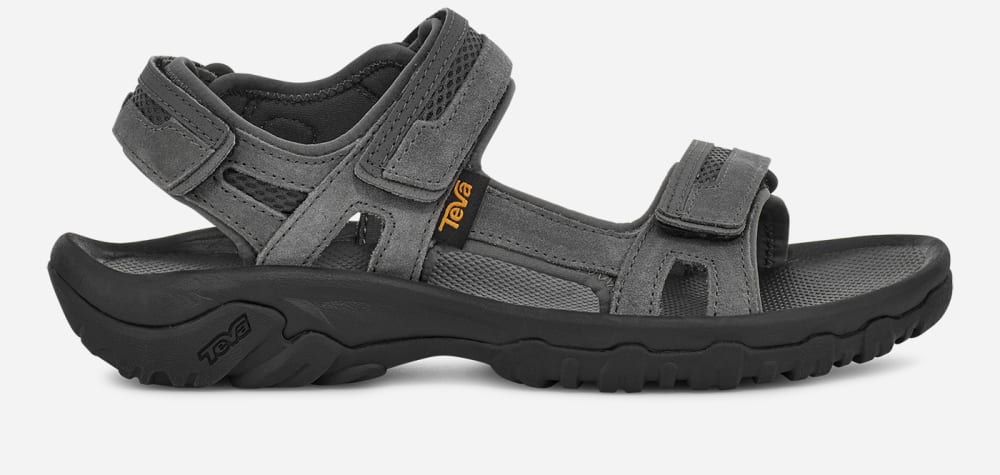 Sandalias Teva Hudson Hombre Grises Oscuro | México-5134