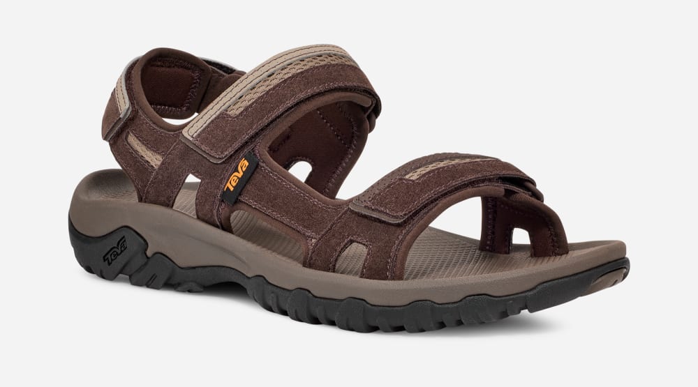 Sandalias Teva Hudson Hombre Marrom | México-0237