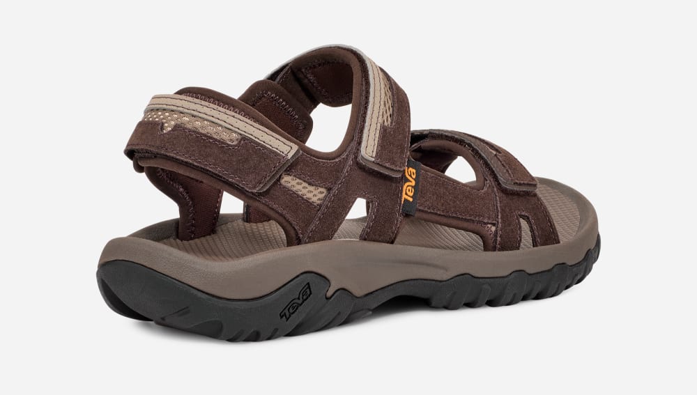 Sandalias Teva Hudson Hombre Marrom | México-0237