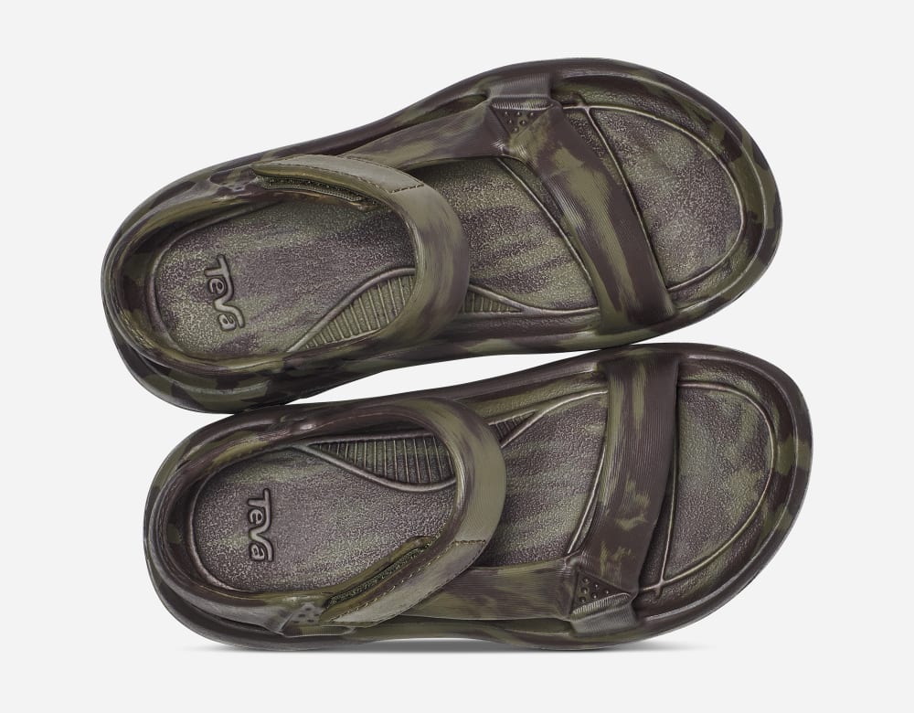 Sandalias Teva Hurricane Drift Huemix Niños Verde Oliva | México-6149