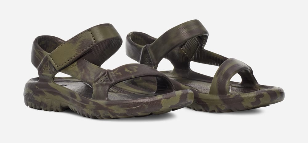 Sandalias Teva Hurricane Drift Huemix Niños Verde Oliva | México-6149