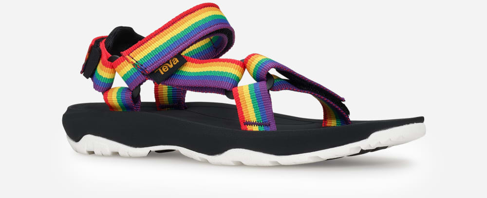 Sandalias Teva Hurricane XLT 2 Niños Multicolor Negros | México-4675