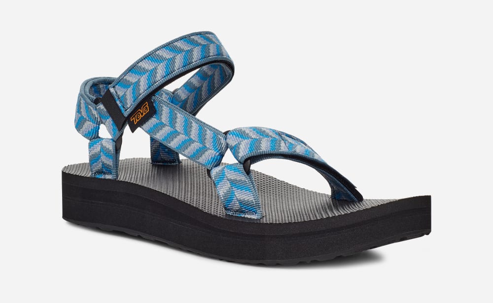 Sandalias Teva Midform Universal Mujer Azules | México-3148