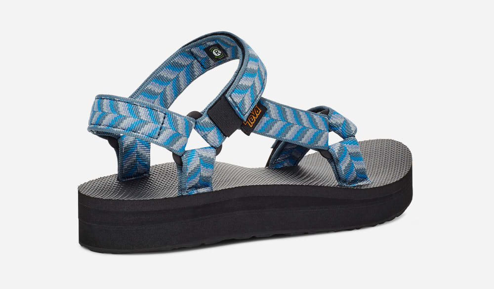 Sandalias Teva Midform Universal Mujer Azules | México-3148