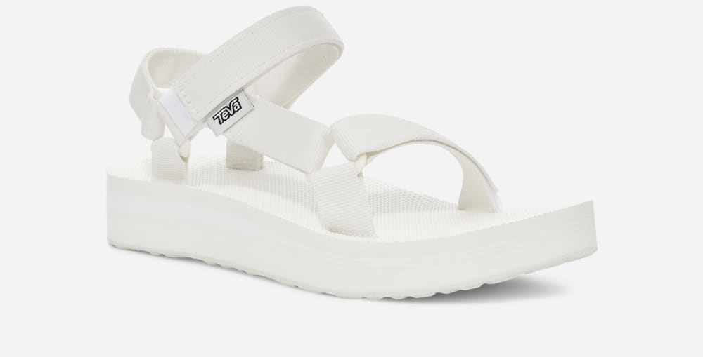 Sandalias Teva Midform Universal Mujer Blancos Claro | México-5927