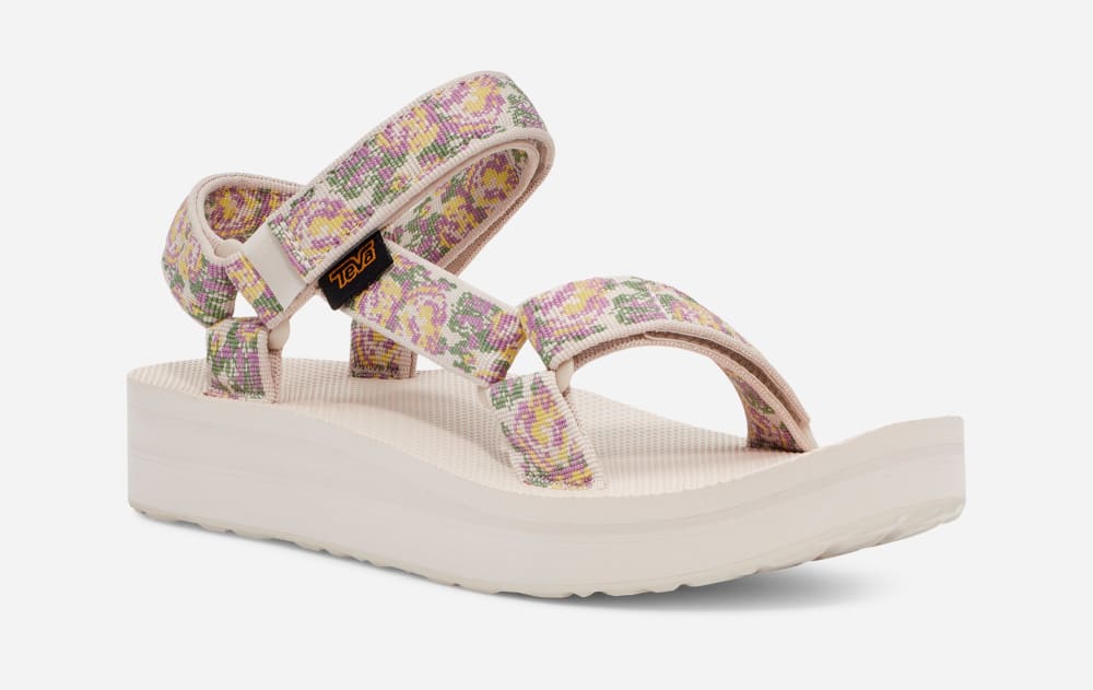 Sandalias Teva Midform Universal Mujer Blancos | México-6524