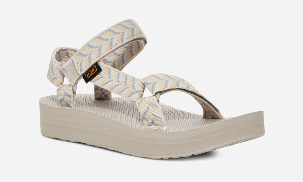 Sandalias Teva Midform Universal Mujer Grises | México-9360