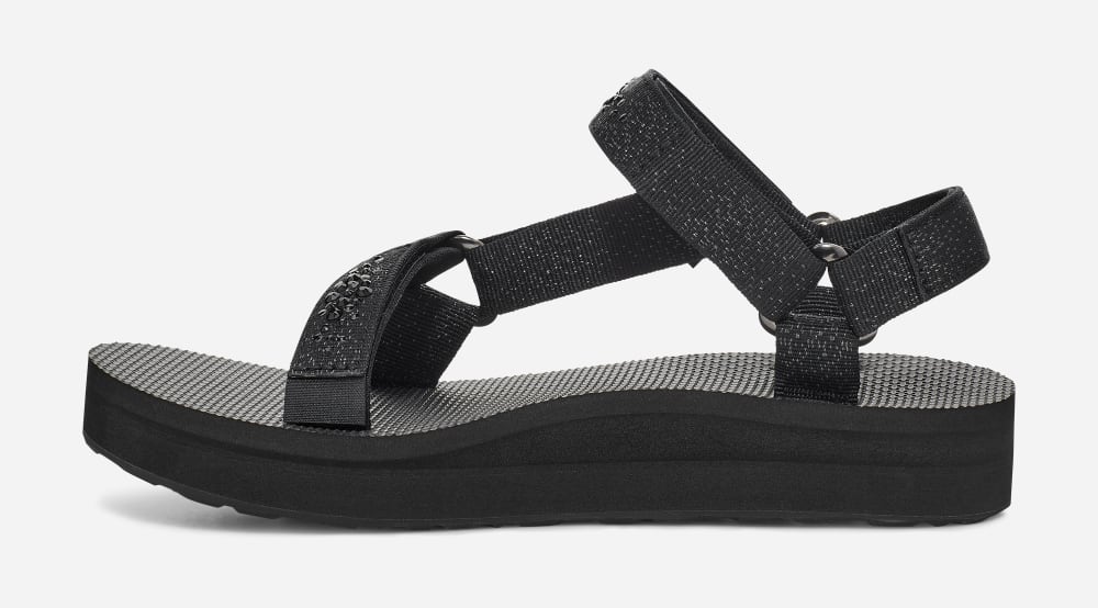 Sandalias Teva Midform Universal Mujer Negros | México-9143