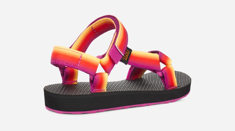 Sandalias Teva Original Universal Gradiate Niños Rosas Morados | México-7623