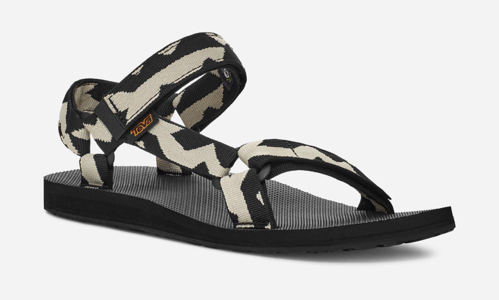 Sandalias Teva Original Universal Hombre Negros | México-3687