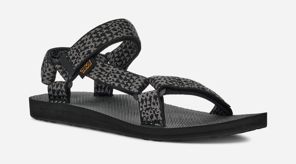 Sandalias Teva Original Universal Hombre Negros | México-7612