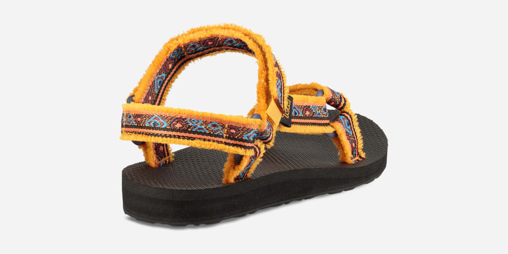 Sandalias Teva Original Universal Maressa Mujer Naranjas Flores Multicolor | México-0528