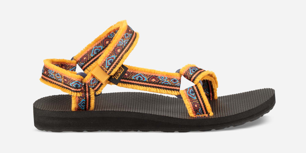 Sandalias Teva Original Universal Maressa Mujer Naranjas Flores Multicolor | México-0528