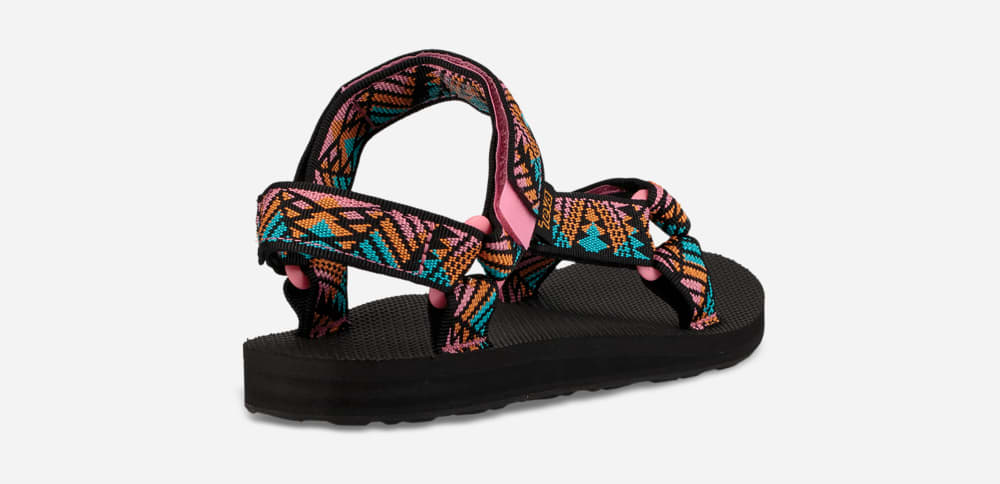 Sandalias Teva Original Universal Mujer Rosas Azules | México-2638