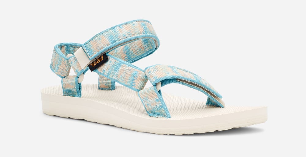 Sandalias Teva Original Universal Mujer Blancos | México-2736