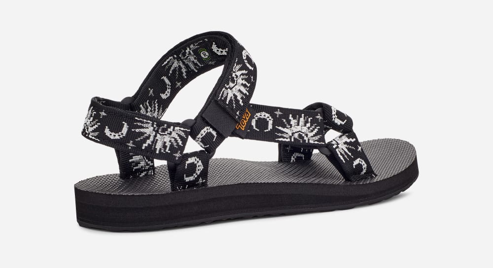 Sandalias Teva Original Universal Mujer Naranjas Negros Blancos | México-3214