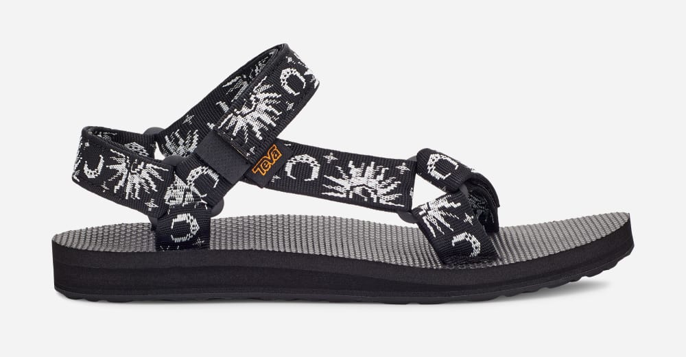 Sandalias Teva Original Universal Mujer Naranjas Negros Blancos | México-3214