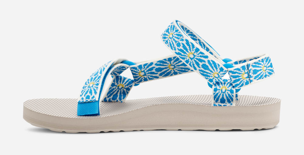 Sandalias Teva Original Universal Mujer Flores Azules | México-4710