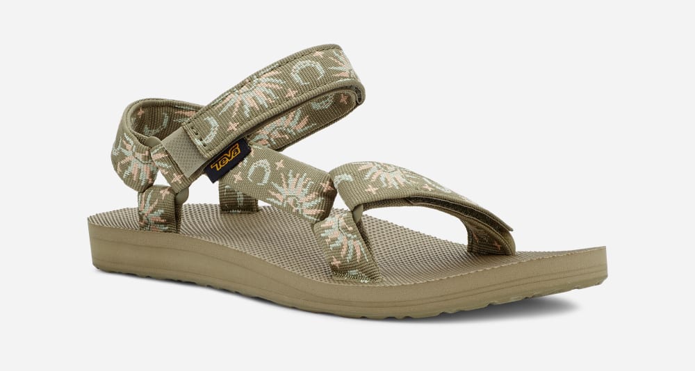 Sandalias Teva Original Universal Mujer Naranjas | México-5974