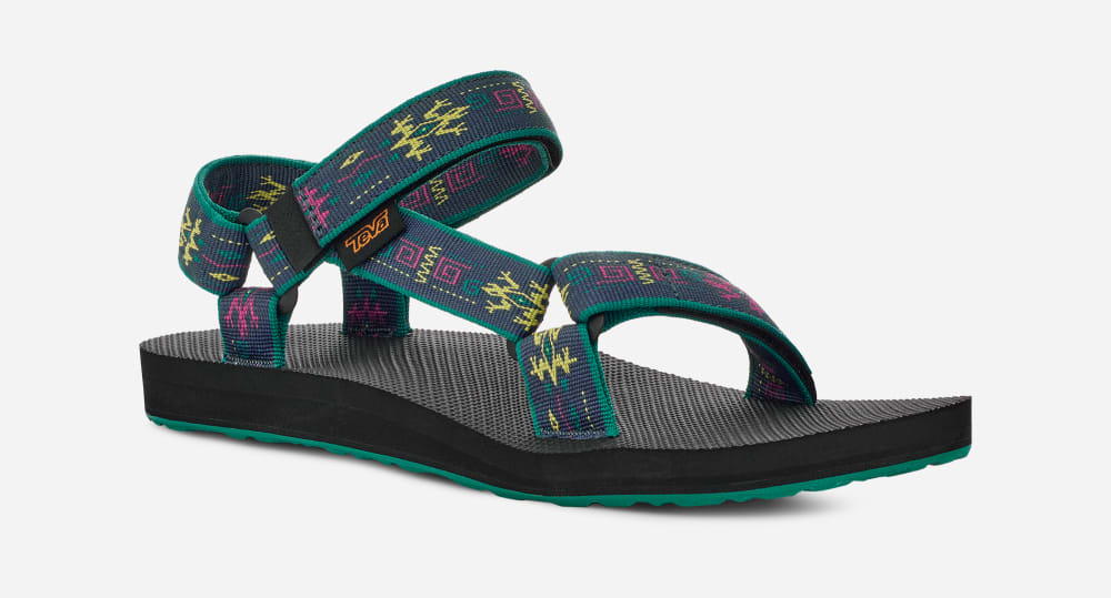 Sandalias Teva Original Universal Mujer Azules | México-9456