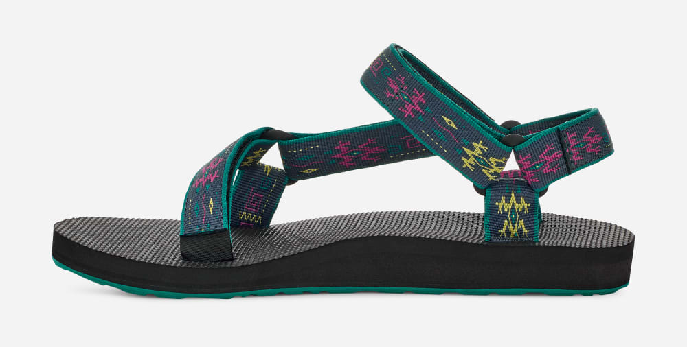 Sandalias Teva Original Universal Mujer Azules | México-9456