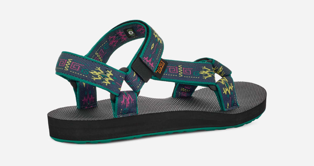 Sandalias Teva Original Universal Mujer Azules | México-9456