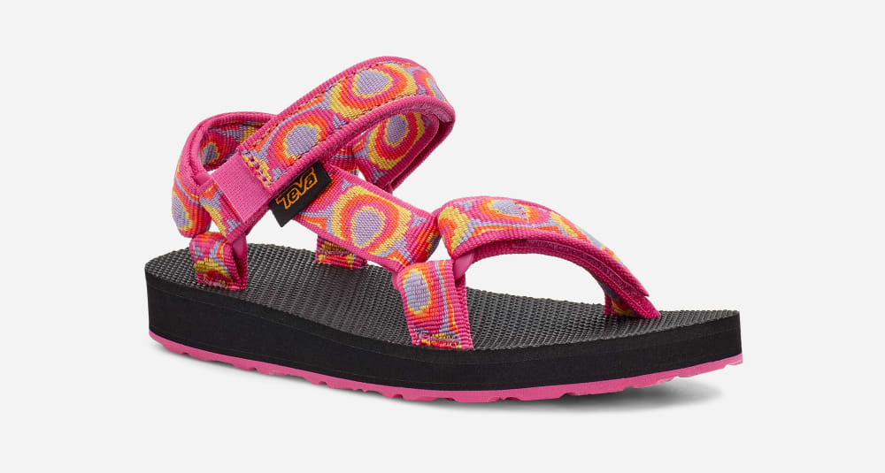 Sandalias Teva Original Universal Niños Fucsia | México-4873