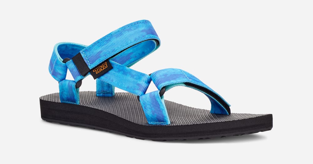 Sandalias Teva Original Universal Tie-Dye Mujer Azules | México-0864