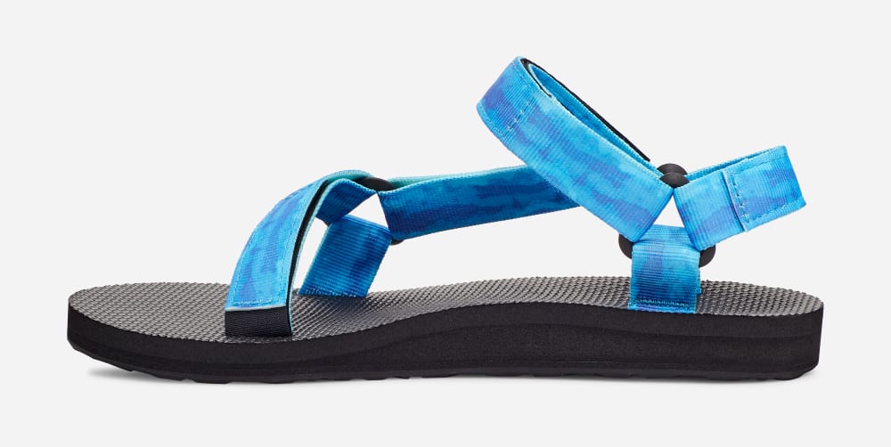 Sandalias Teva Original Universal Tie-Dye Mujer Azules | México-0864