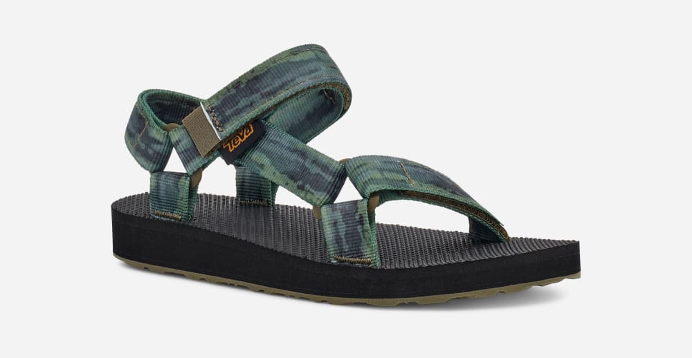 Sandalias Teva Original Universal Tie-Dye Niños Verde Oliva Oscuro | México-2510