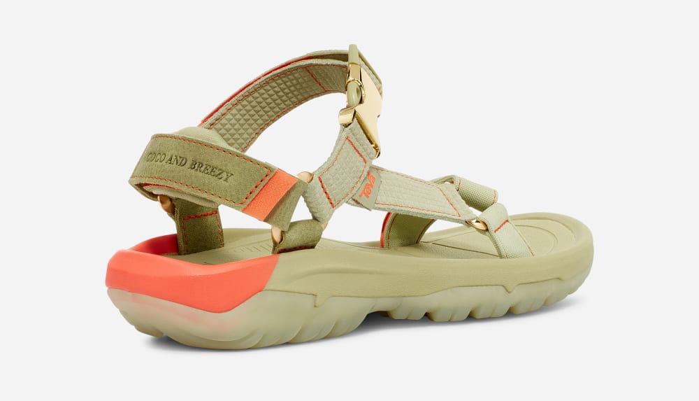 Sandalias Teva Teva x Coco and Breezy Hurricane XLT2 Mujer Verdes | México-7284