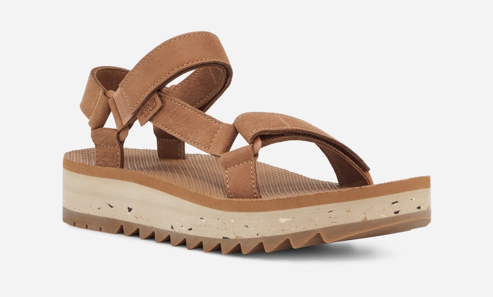 Sandalias Teva Universal Ceres Mujer Naranjas Marrom | México-6598