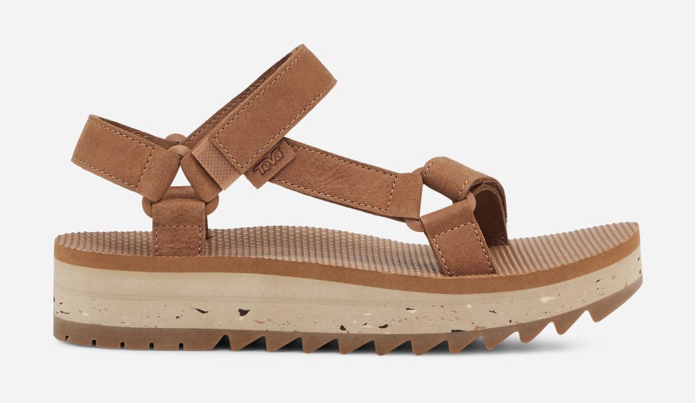 Sandalias Teva Universal Ceres Mujer Naranjas Marrom | México-6598