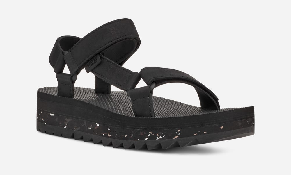 Sandalias Teva Universal Ceres Mujer Negros | México-7348