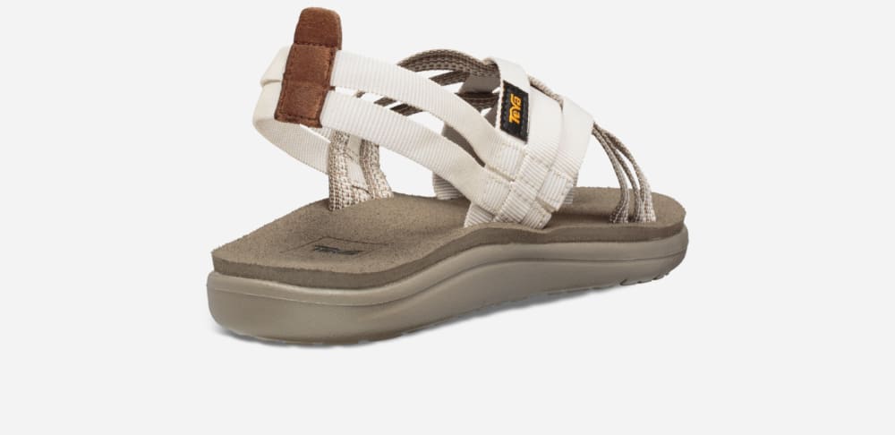 Sandalias Teva Voya Strappy Mujer Blancos | México-6312