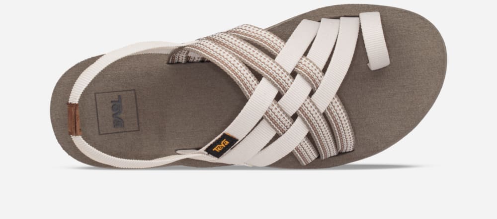 Sandalias Teva Voya Strappy Mujer Blancos | México-6312