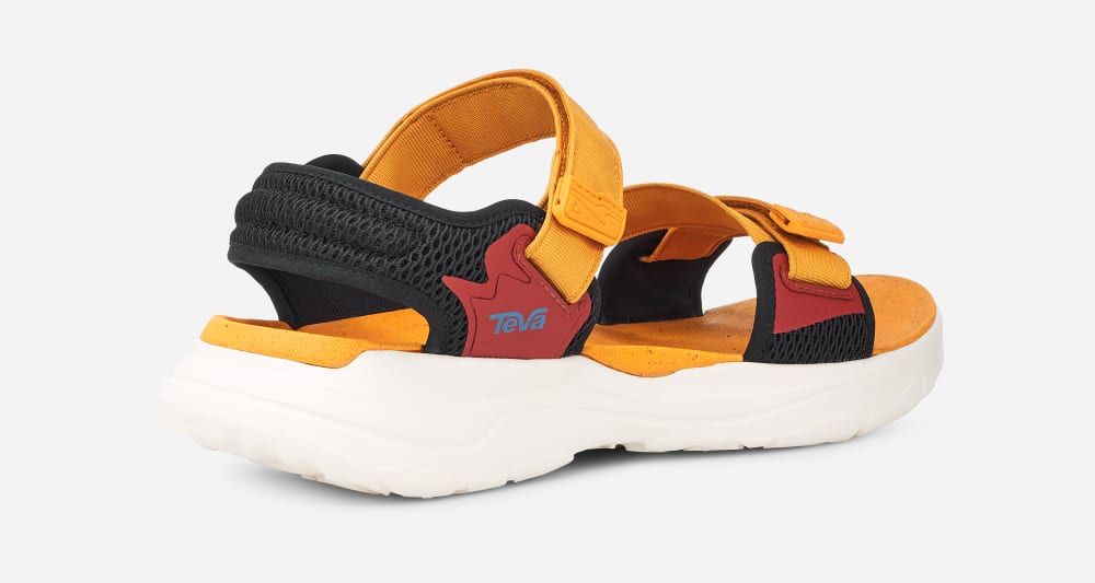 Sandalias Teva Zymic Hombre Dorados Naranjas | México-9087