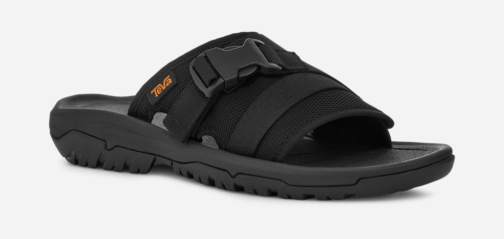 Sandalias de Diapositivas Teva Hurricane Verge Hombre Negros | México-4751