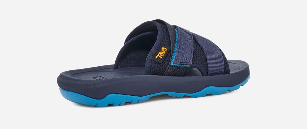 Sandalias de Diapositivas Teva Hurricane Verge Niños Azules Azules | México-5329