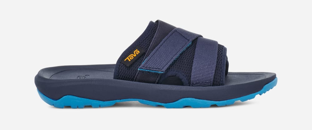 Sandalias de Diapositivas Teva Hurricane Verge Niños Azules Azules | México-5329