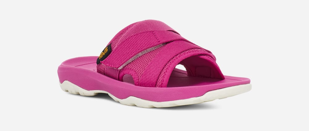 Sandalias de Diapositivas Teva Hurricane Verge Niños Rosas Morados | México-5418