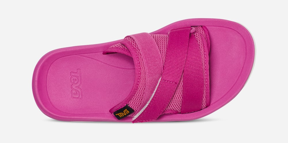 Sandalias de Diapositivas Teva Hurricane Verge Niños Rosas Morados | México-5418