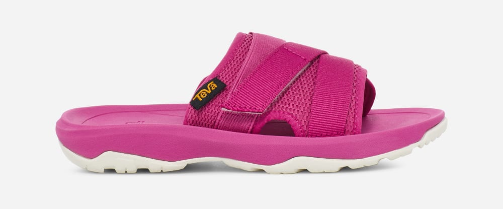 Sandalias de Diapositivas Teva Hurricane Verge Niños Rosas Morados | México-5418