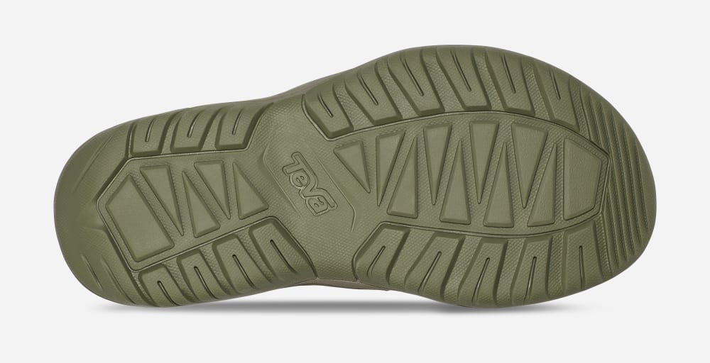 Sandalias de Diapositivas Teva Hurricane Verge Mujer Verde Oliva | México-6485