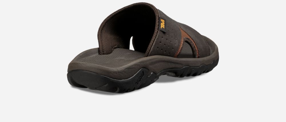 Sandalias de Diapositivas Teva Katavi 2 Hombre Marrom | México-7964