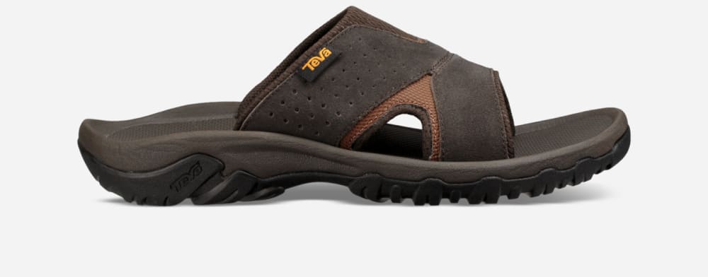 Sandalias de Diapositivas Teva Katavi 2 Hombre Marrom | México-7964