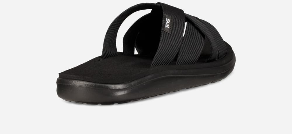 Sandalias de Diapositivas Teva Voya Mujer Negros | México-8941